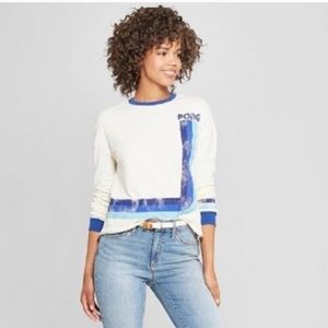 Junkfood Pong Atari Retro Long Sleeve Tee XL